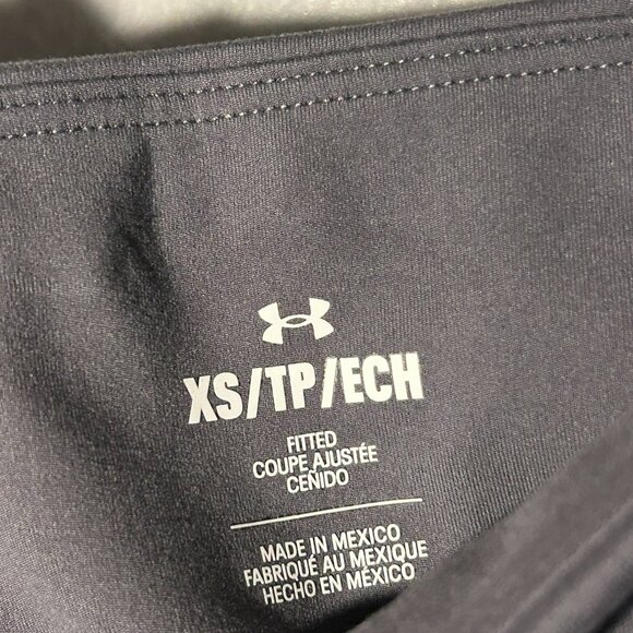 NWT UNDER ARMOUR WOMEN'S UA MOTION BIKE SHORTS - Size X SMALL/ GRAY - Picture 5 of 14